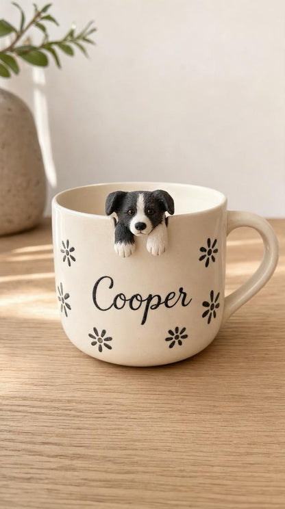 Handmade Dog mugs